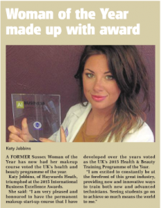 Katy-Jobbins-Featured-in-Leader-News-Paper-for-International-Business-Excellence-Award